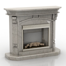 fireplace dimplex bromley 3D Model Preview #2ef7c648