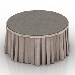 tablecloth 3D Model Preview #29657451