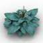 3D "Hosta Blue Angel Flowers" - Collection