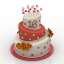 3D "Party Collection Cakes" - Interior Collection