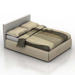bed 2 3D Model Preview #a944274a