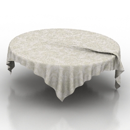 3D Tablecloth preview