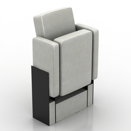 armchair 1 3D Model Preview #d8b07934