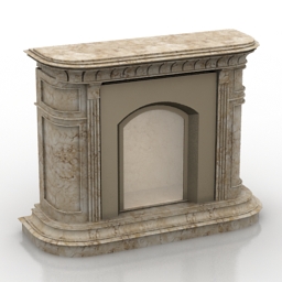 fireplace 3D Model Preview #dfee55ee