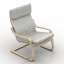 3D "Ikea Collection Poang Armchair Seat" - Interior Collection
