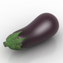 Download 3D Eggplant