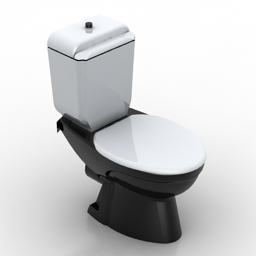 lavatory pan 3D Model Preview #ff27c7a2