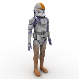 Download 3D Clone trooper