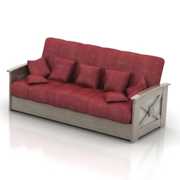 sofa 3D Model Preview #9c590fae