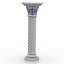 3D "Art Recon Decorative 3D Models Romanesque Style Column 01" - Collection