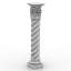 3D "Art Recon Decorative 3D Models Romanesque Style Column 02" - Collection