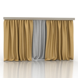 curtain 3D Model Preview #39eabe29