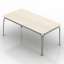 3D "Magis Furniture Tables steelwood" - Interior Collection