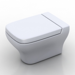 lavatory pan 3D Model Preview #cf036b64