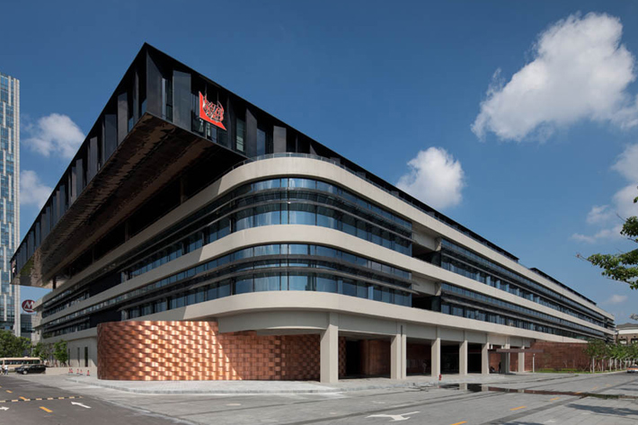 Parking Garage of Bus No.1, Shanghai, China