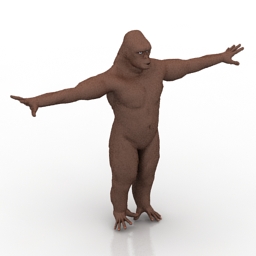 Download 3D Gorilla