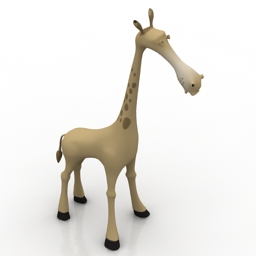 toy giraffe 3D Model Preview #fb28dd15