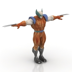 Download 3D Wolverine