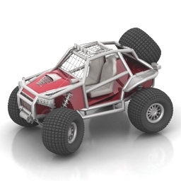 car buggy quadrocycle 3D Model Preview #32583237