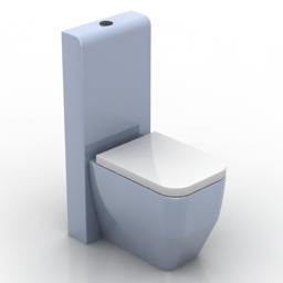 lavatory pan 3D Model Preview #5da55aad