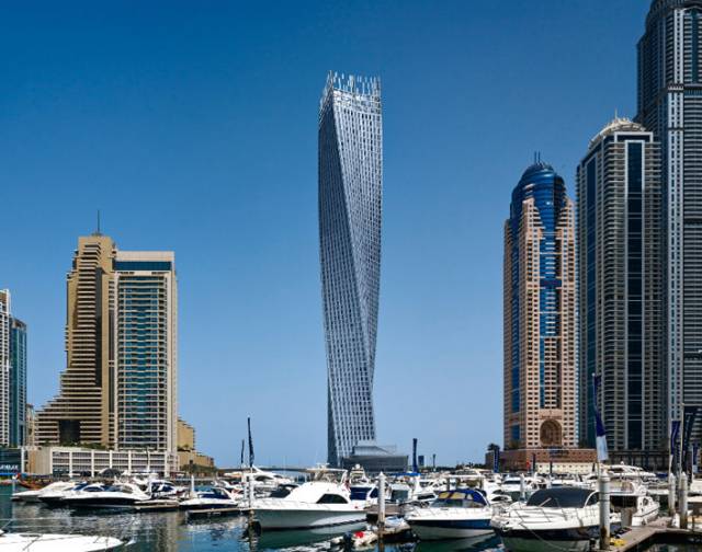 Cayan Tower, Dubai, United Arab Emirates