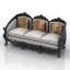 3D "Sofa armchair classic" - Interior Collection