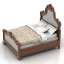 3D "FFDM Viniterra Leather Panel Bed King" - Interior Collection