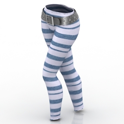 leggings 3D Model Preview #00d630dc