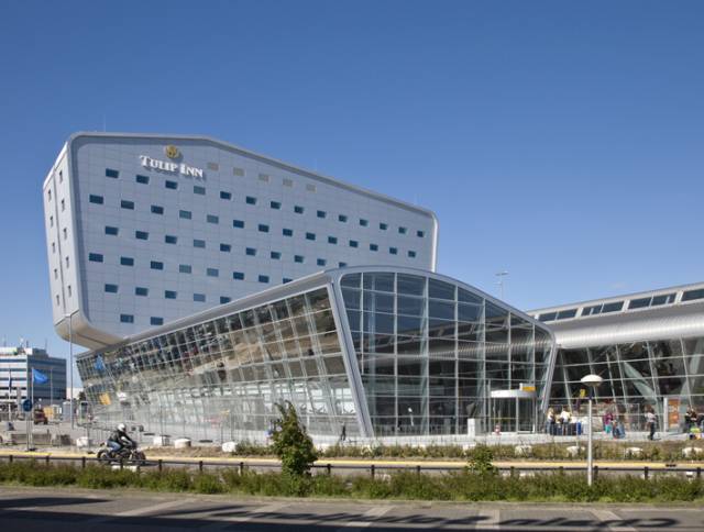 Eindhoven airport and hotel, The Netherlands