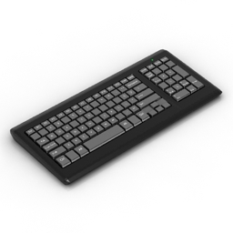 3d Model Keyboard Category Office Equipment