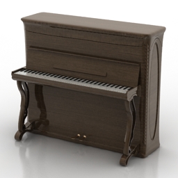 piano 3D Model Preview #5398c842