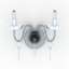 3D "Glass chandelier and sconces" - luminaires and lighting solutions