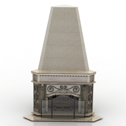 fireplace 3D Model Preview #7fb433a3
