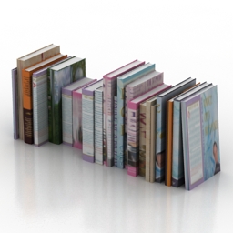 books 1 3D Model Preview #ed0c455d