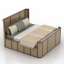 3D "Rotang Bedroom Bed Commode" - Interior Collection