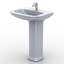 3D "Vitra Serenada Sink & Faucet WC" - Sanitary Ware Collection