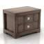 3D "Red Apple Cassandra Commode Nightstand" - Interior Collection 