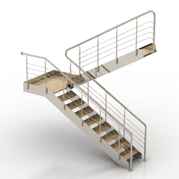 3D Stair preview