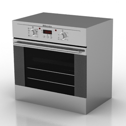 oven electralux eob33100x 3D Model Preview #c470c9f3