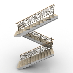 stair 3D Model Preview #e228d266