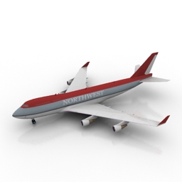 airplane 3D Model Preview #a334dec4