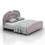 3D "Bedroom pink Turri classic" - Interior Collection