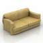 3D "Armchair sofa Turri classic" - Interior Collection