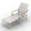 3D "Outdoor furniture Armcair Lounge" - Interior Collection
