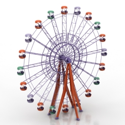 Download 3D Ferris wheel
