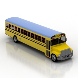 3d Model Bus Category Land Transport
