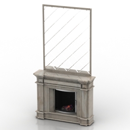 fireplace 3D Model Preview #1b7a210c