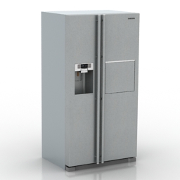refrigerator samsung rsa1shsl 3D Model Preview #3edfc83e