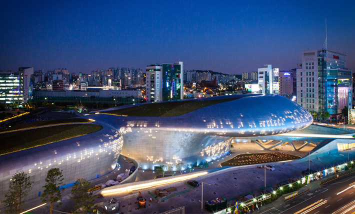 Dongdaemun Design Plaza, Seoul, South Korea