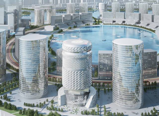 Commercial Office Towers, Zhengzhou, China